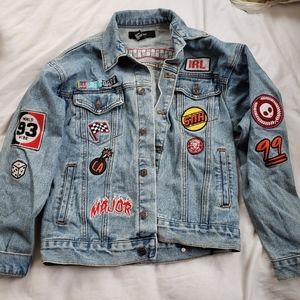 F21 Patch Jacket